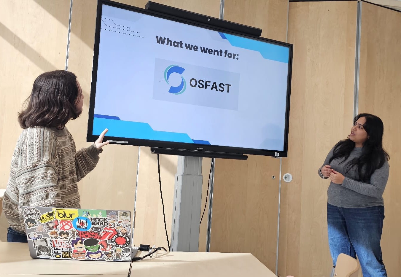 image of my presentation for OSFAST 